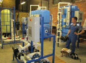 Производство промышленного оборудования озонирования воды